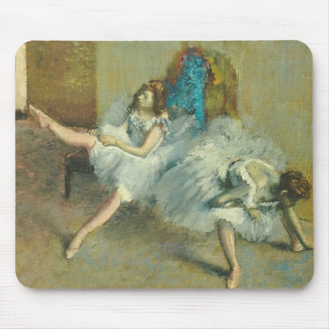 Mousepad Edgar Degas | antes do balé, 1890-1892 (Frente)