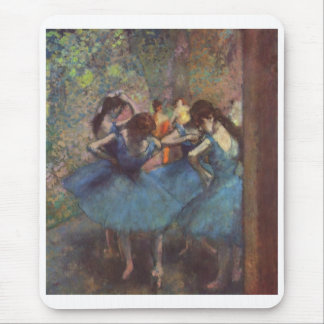 Mousepad Edgar Degas - canvas 1890 do óleo das meninas do