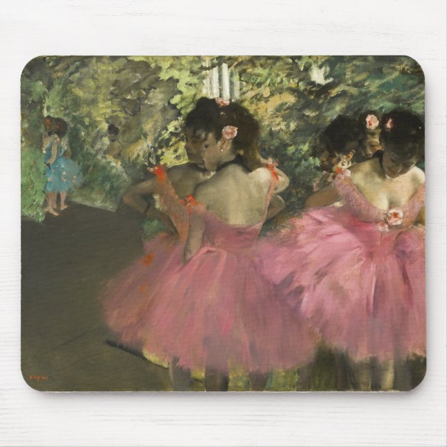 Mousepad Edgar Degas - Dançarinos A Rosa (Frente)