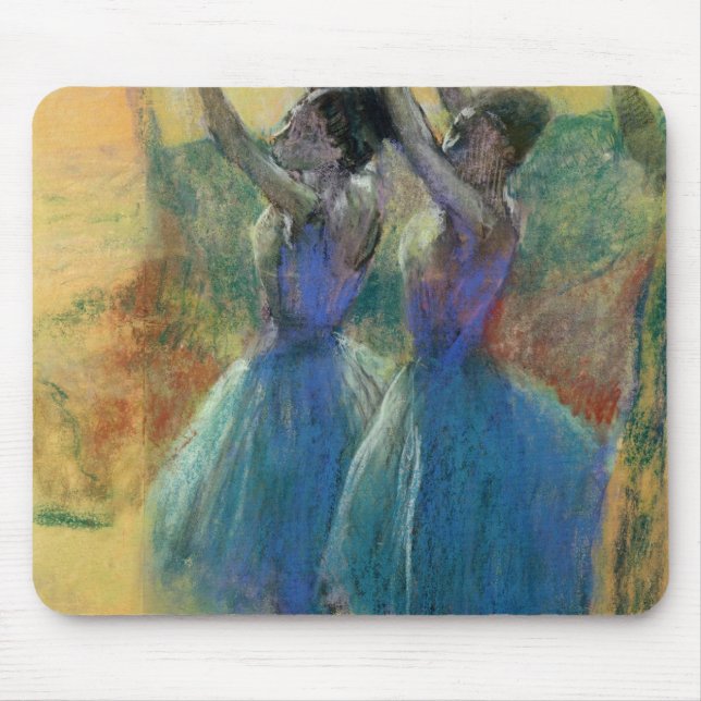 Mousepad Edgar Degas | dois dançarinos azuis (Frente)