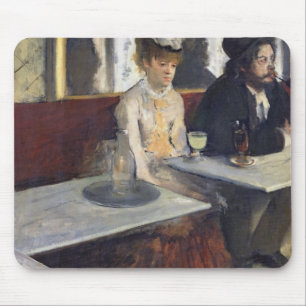 Mousepad Edgar Degas em um café, ou o absinto