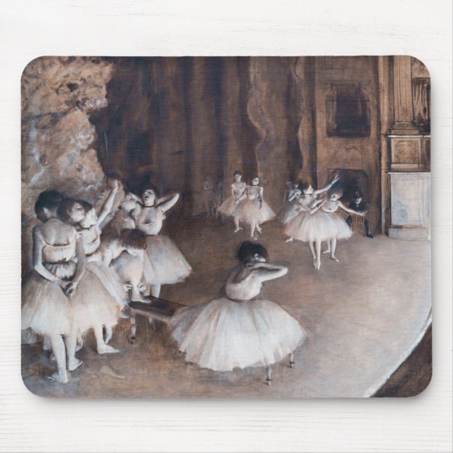 Mousepad Edgar Degas - Ensaio de Balés no Palco (Frente)