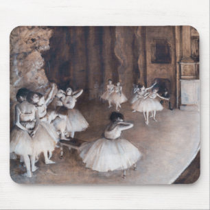Mousepad Edgar Degas - Ensaio de Ballet no Palco