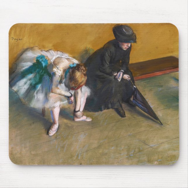 Mousepad Edgar Degas - Esperando (Frente)