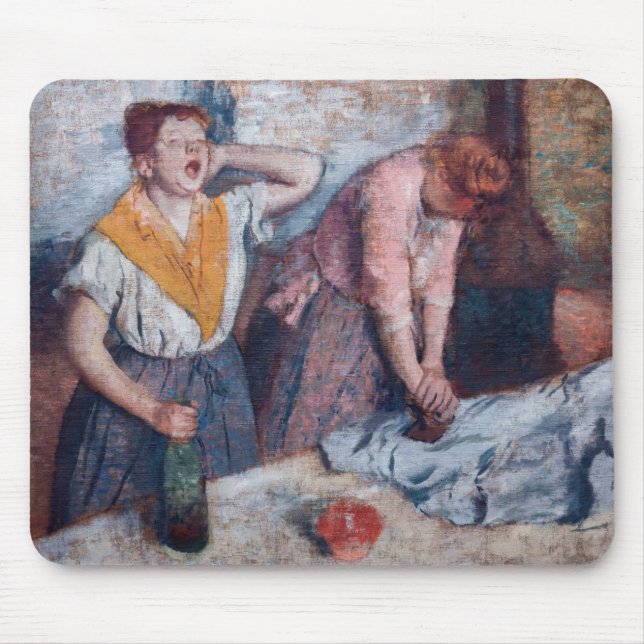 Mousepad Edgar Degas - Mulher Ironando (Frente)