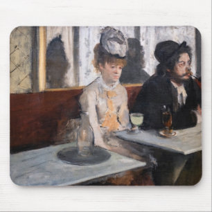 Mousepad Edgar Degas - Num Café / A Absinthe