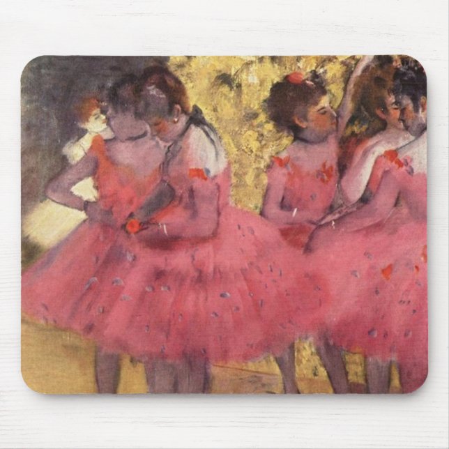 Mousepad Edgar Degas Os Dançarinos Rosa (Frente)