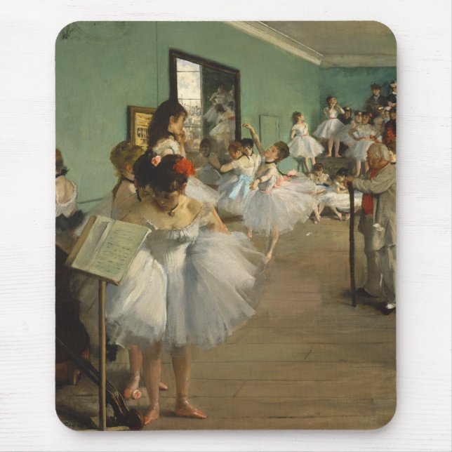 Mousepad Edgar Degas-The dance class 1874 (Frente)