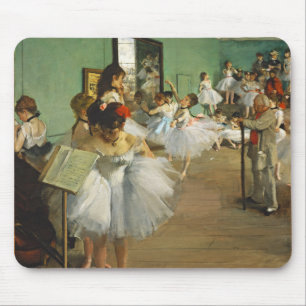 Mousepad Edgar Degas The Dance Class Ballerina Painting