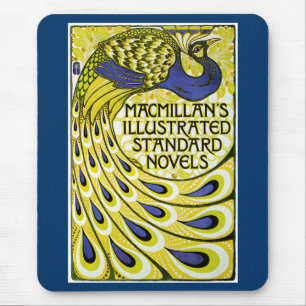 Mousepad Edição do pavão, o Illustraded de MacMillan