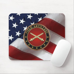 Mousepad Edição Especial Insígnia do Ramo de Artilharia de