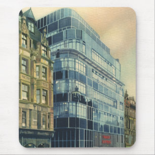 Mousepad Edifício Vintage Daily Express na Fleet Street