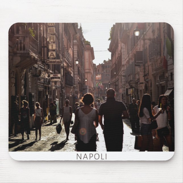 Mousepad Edifícios de Nápoles (Nápoles) (Frente)