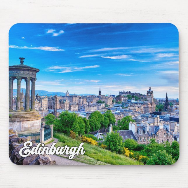Mousepad Edimburgo, Escócia, Reino Unido (Frente)