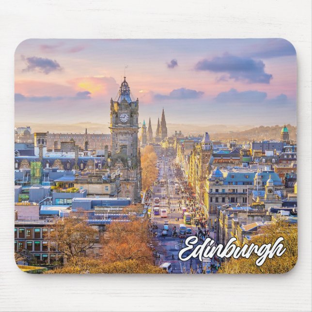 Mousepad Edimburgo, Escócia, Reino Unido (Frente)