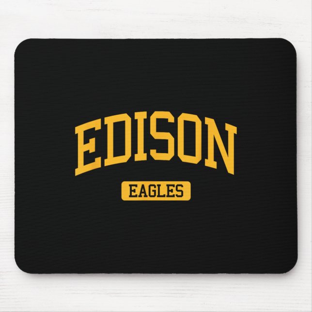 Mousepad Edison High School Hs Edison Nj Varsity Srts  (Frente)