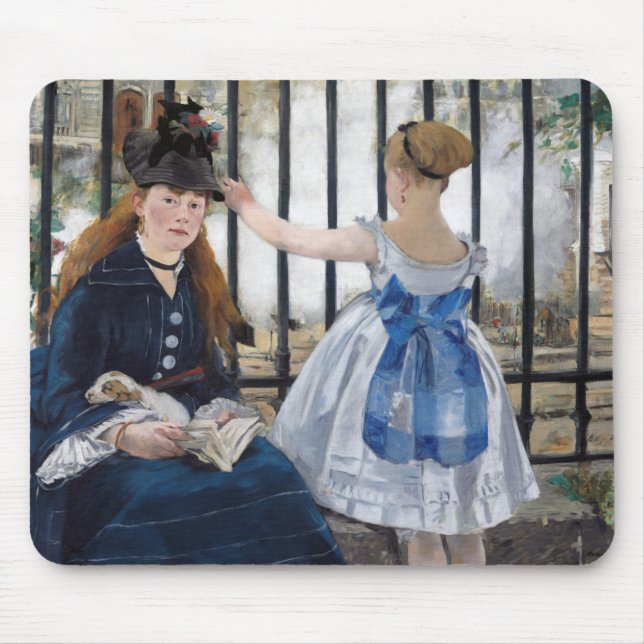 Mousepad Edouard Manet - A Ferrovia (Frente)