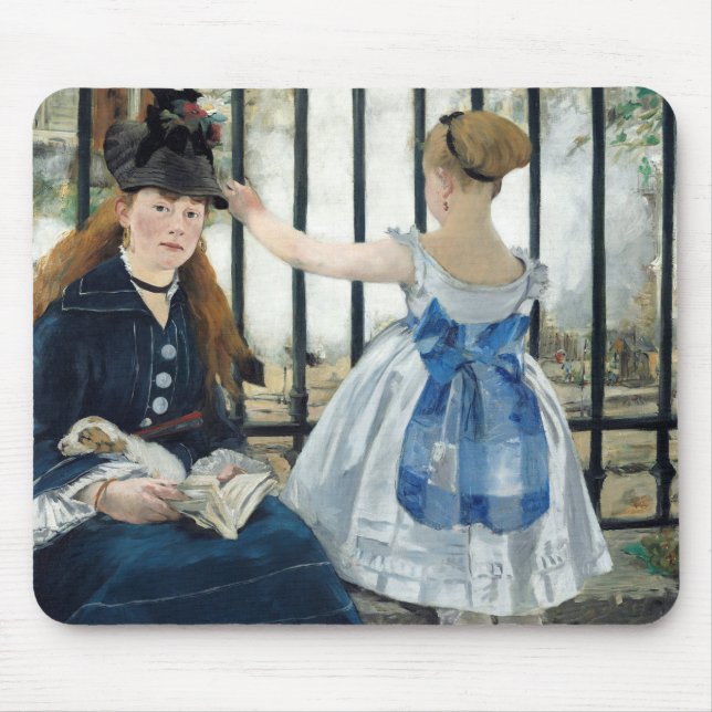 Mousepad Edouard Manet - A Via Ferroviária (Frente)