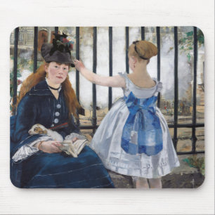 Mousepad Edouard Manet - A Via Ferroviária