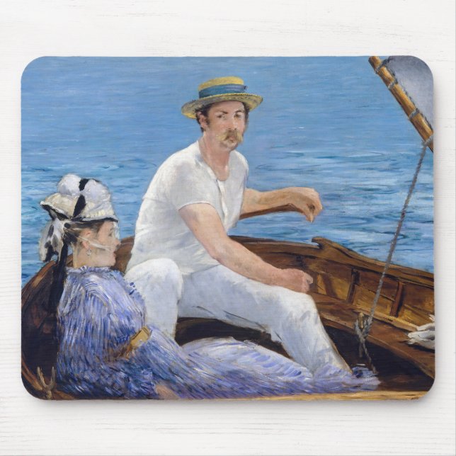 Mousepad Edouard Manet - Barco (Frente)