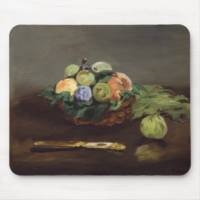 Mousepad Edouard Manet - Cesto de Frutas (Frente)