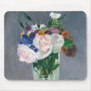 Mousepad Edouard Manet - Flores em um Vase Cristal