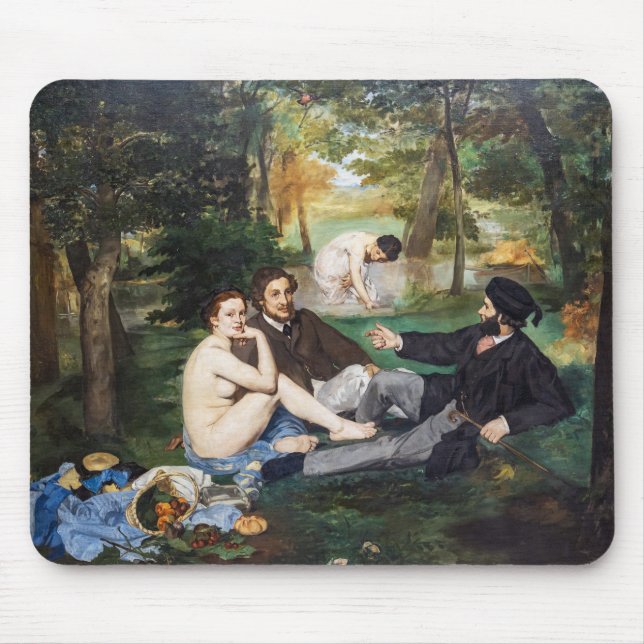 Mousepad Edouard Manet - Luncheon na Grass (Frente)