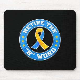 Mousepad Edu Especial de Sensibilização para a Síndrome de