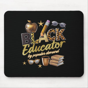 Mousepad Educador negro por demanda popular história negra