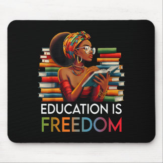 Mousepad Education Is Dom Black Teacher Books Black History