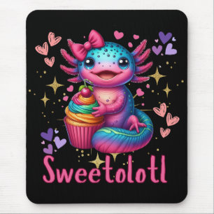 Mousepad Edulcorantes Vibes Axolotl Amantes Cuteness