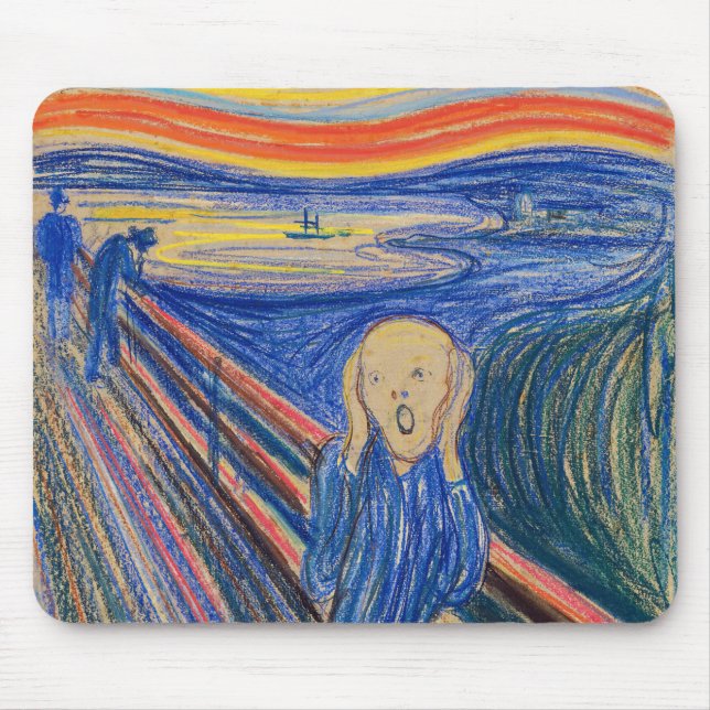 Mousepad Edvard Munch - O Gritar 1895 (Frente)