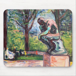 Mousepad Edvard Munch - O Pensador de Rodin