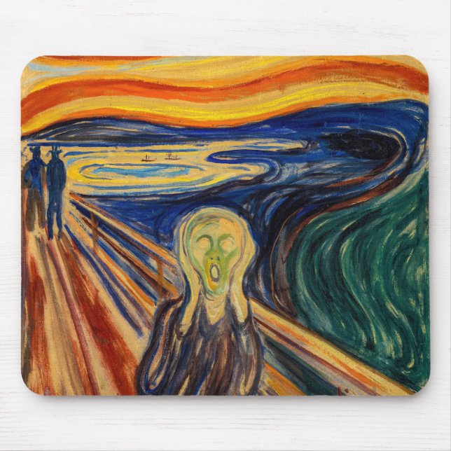 Mousepad Edvard Munch - The Scream 1910 (Frente)