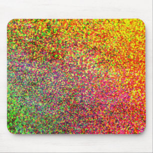 Mousepad Efeito Colorido do Arco-Íris Confetti