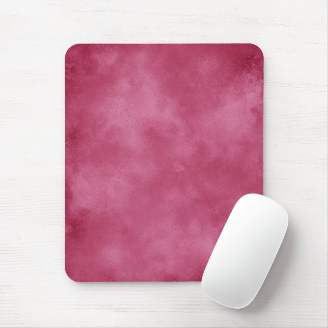 Mousepad Efeito da nuvem de tempestade de na moda Burgundy (Com mouse)