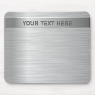 Mousepad Efeito de aço escovado