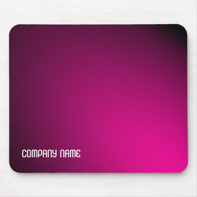 Mousepad Efeito de Destaque - Rosa Quente (Frente)