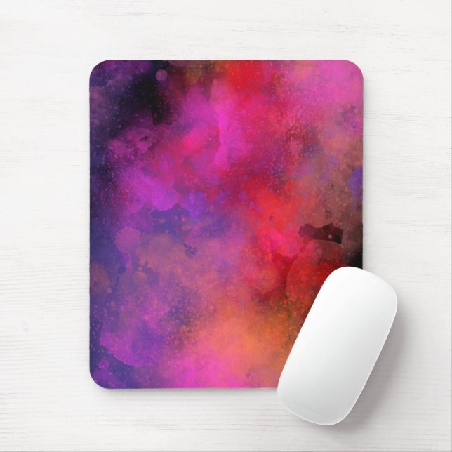 Mousepad Efeito Galaxy Paint Splatter (Com mouse)