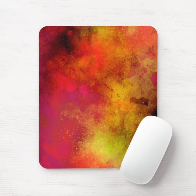 Mousepad Efeito Galaxy Paint Splatter (Com mouse)