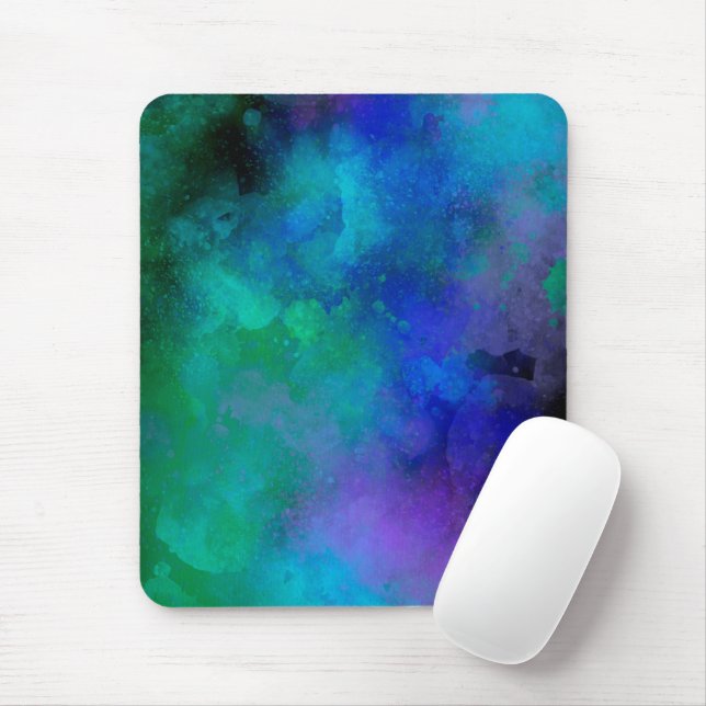 Mousepad Efeito Galaxy Paint Splatter (Com mouse)