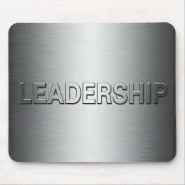 Mousepad Efeito Metálico em Aço Escovado Liderança Moderna 