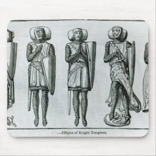 Mousepad Efígies do cavaleiro Templars