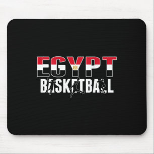 Mousepad Egito Bysketbyll Fãs Jersey Orgulhosos Esporte Egí