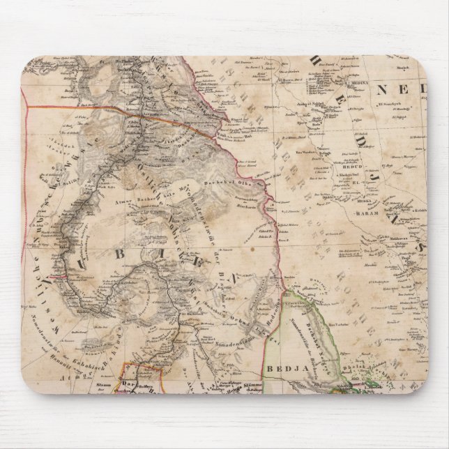 Mousepad Egito, Sudão, África (Frente)