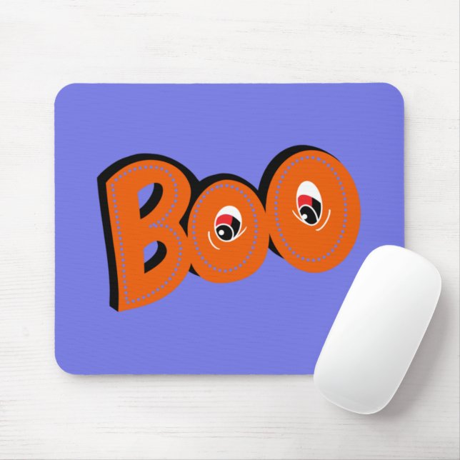 Mousepad Ei, Boo, Eu Te Assustei A Típica A Desenhar Arte (Com mouse)