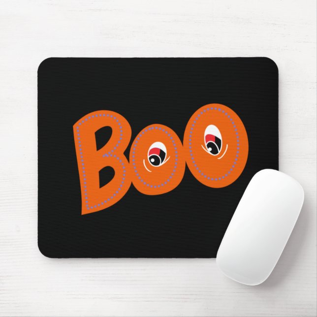 Mousepad Ei, Boo, Eu Te Assustei Também Com Típica De Arte  (Com mouse)