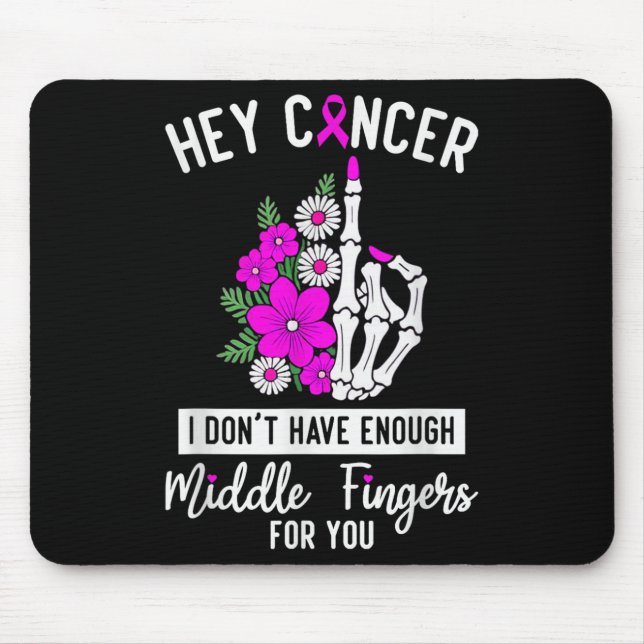 Mousepad Ei Cancer, não tenho dedos mediais suficientes par (Frente)