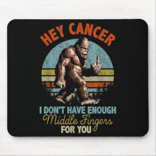 Mousepad Ei Cancer, não tenho dedos mediais suficientes par