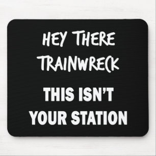Mousepad Ei, Trainwreck